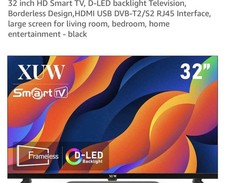 XUW 32 Inch HD Smart TV Wi-Fi